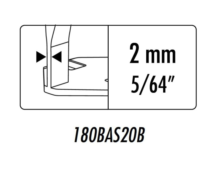 Klipsy RAIMONDI 2mm