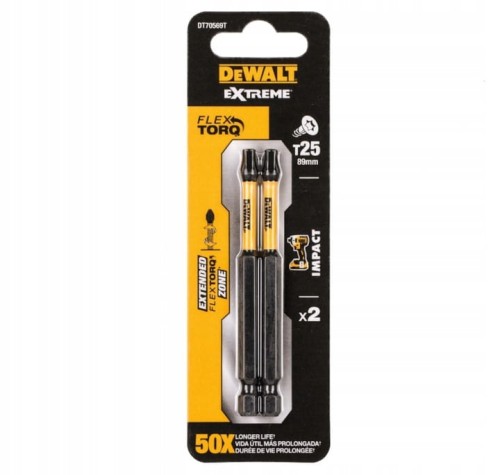 DEWALT DT70569T Bity udarowe TORX T25
