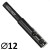 Frez trzpieniowy prosty na płytki wymienne HM D=12 I=29,5 L=79,3 S=8 Z=1 CMT