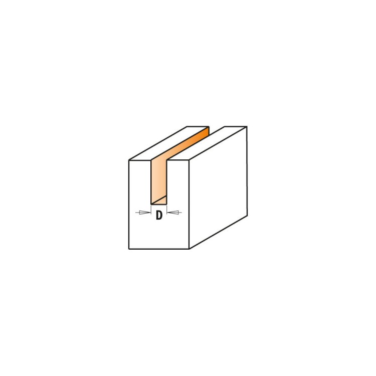 CMT Frez prosty HM pod uszczelkę D=3 S=6 I=11 L=60