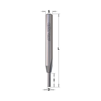 Frez prosty HM do drewna D=4 S=6 CMT 712.040.11