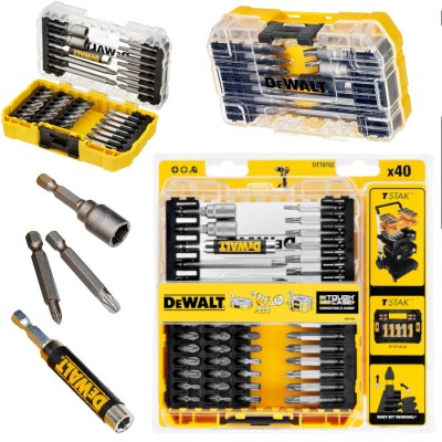 DEWALT DT70702 Zestaw bitów Ph Pz Torx 40szt. w Tough Case+