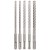 BOSCH Zestaw wierteł udarowych SDS plus-5X 6-10mm