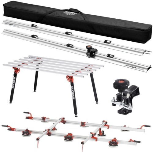 RAIMONDI RAIZOR przecinarka do płytek wielkoformatowych 332cm + System do przenoszenia płyt Easy Move Mk.IV + stół modułowy Raimondi 394MAMK3RAI