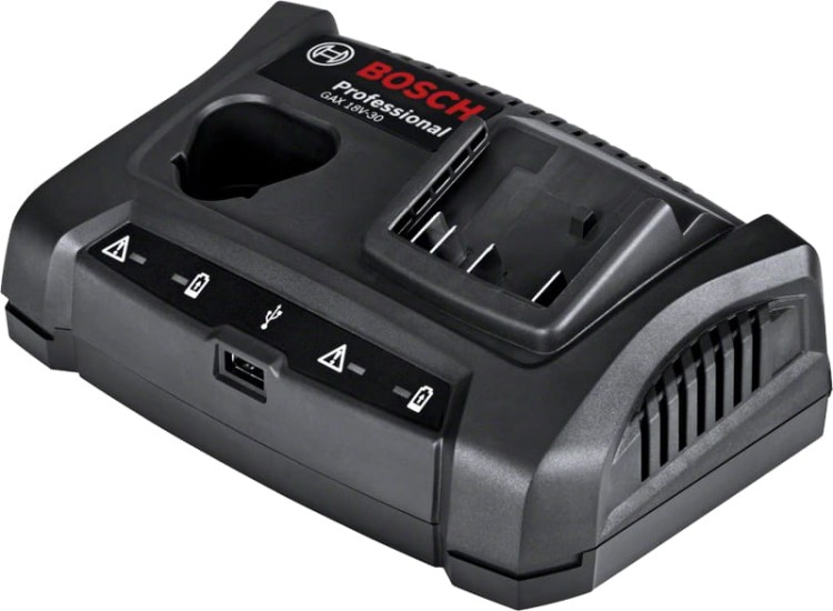 Szybka ładowarka do akumulatorów Bosch GAX 18 V-30