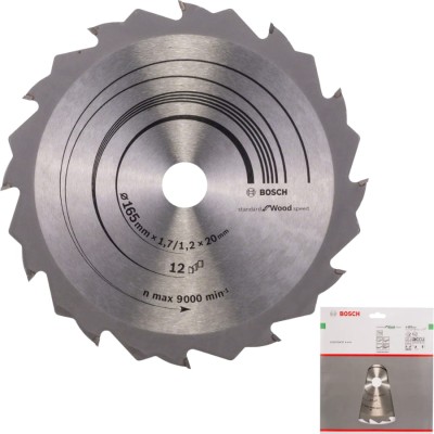 Tarcza pilarska Speedline 165mm do drewna Bosch