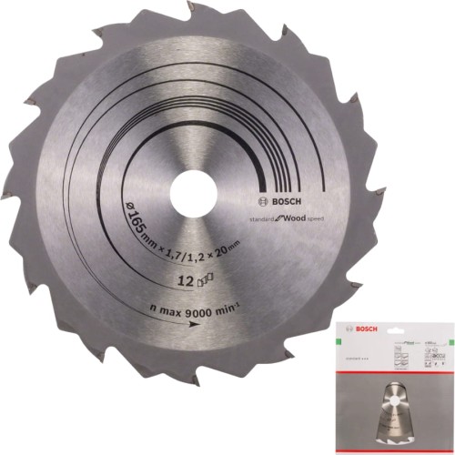 Tarcza pilarska Speedline 165mm do drewna Bosch
