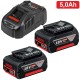BOSCH Ładowarka GAL 1880 + 2x Akumulator Bosch 5.0Ah