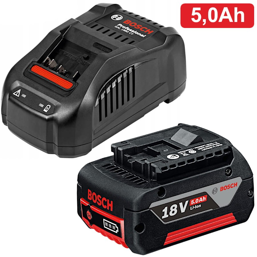 BOSCH Ładowarka GAL 1880 + Akumulator Bosch 5.0Ah