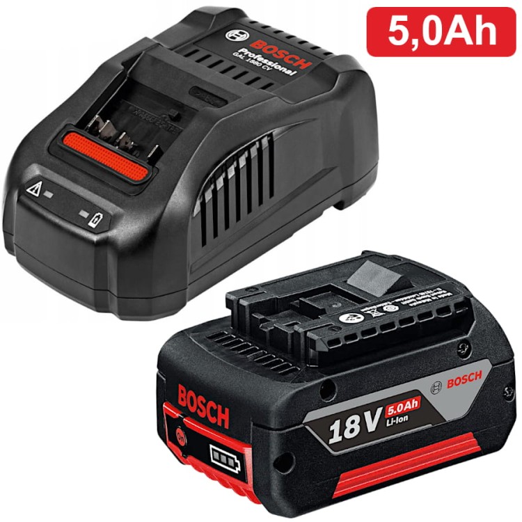 BOSCH Ładowarka GAL 1880 + Akumulator Bosch 5.0Ah