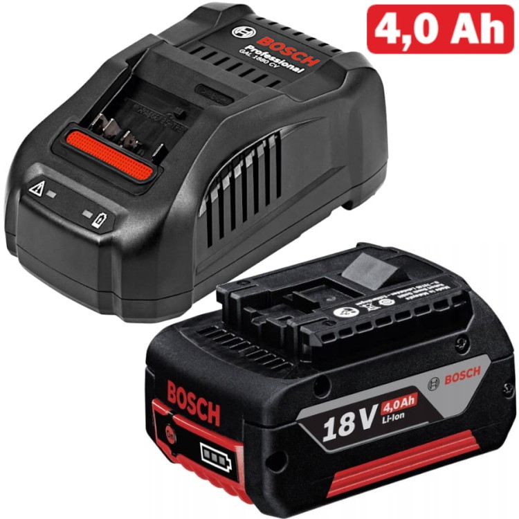 BOSCH Ładowarka GAL 1880 + Akumulator Bosch 4.0Ah