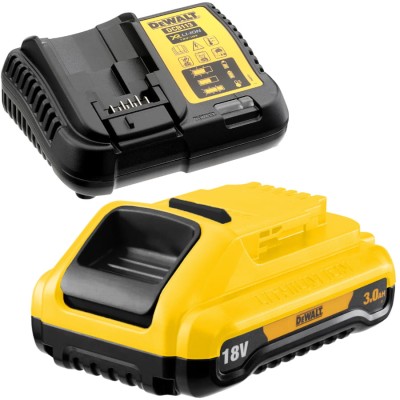 DEWALT Ładowarka + Akumulator DEWALT 18V 3.0Ah