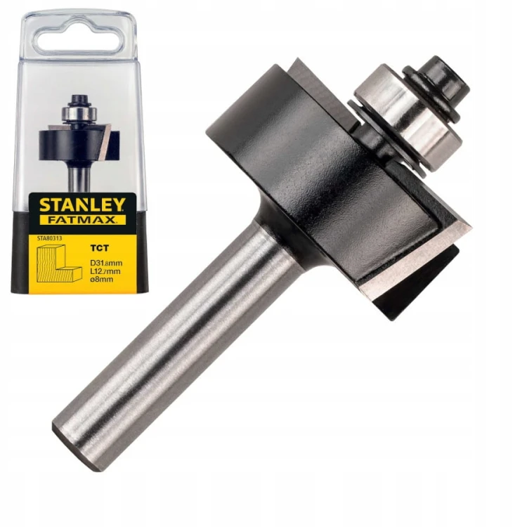 STANLEY STA80313 Frez felcujący 8mm 31.8x12.7mm