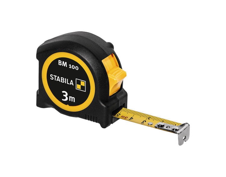 Miarka kieszonkowa BM100 Stabila 3m miara zwijana