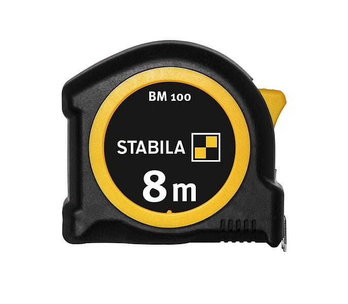 Miarka kieszonkowa BM100 Stabila 8m miara zwijana