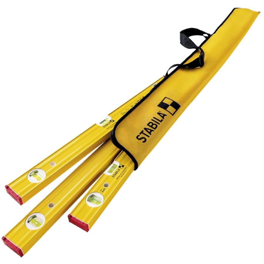Zestaw poziomic Stabila 19714 w pokrowcu 30-120cm