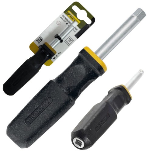 PROXXON 23702 Uchwyt wkrętakowy z gniazdem 140mm 1/4''