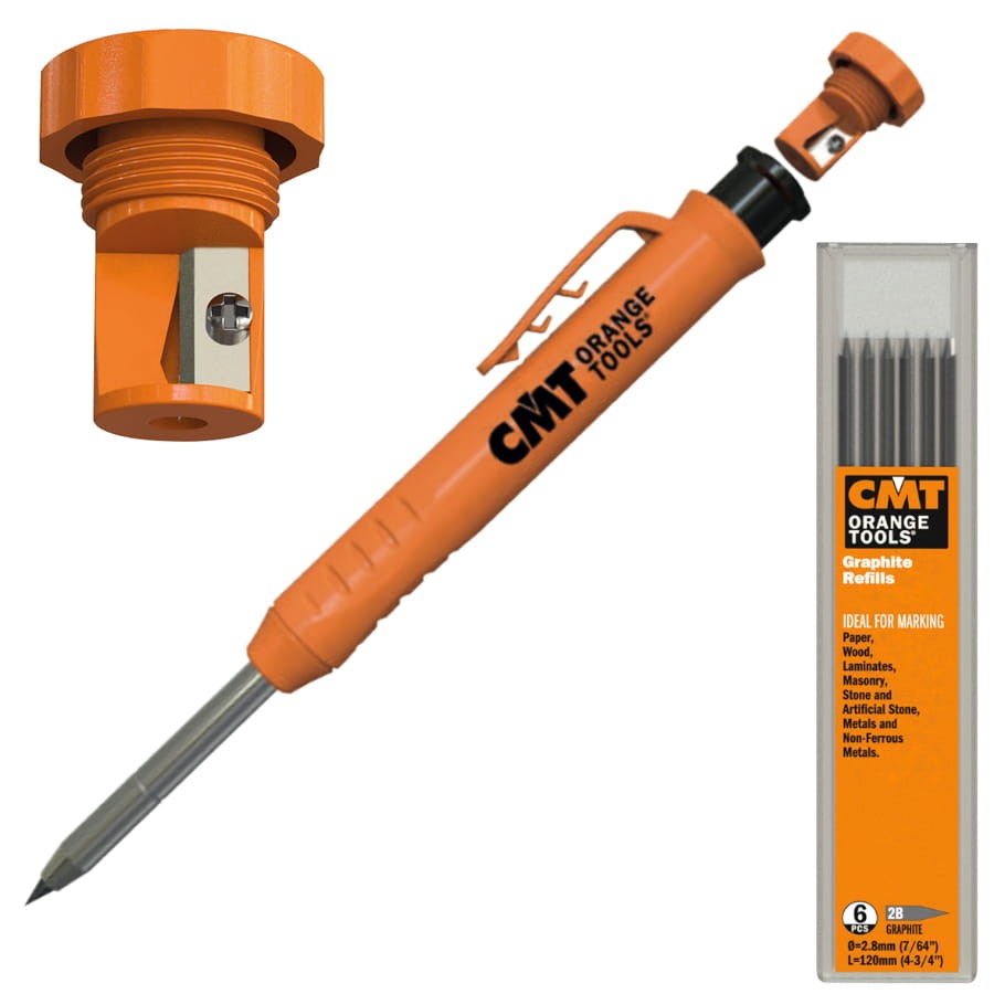 Ołówek stolarski PCL-3 CMT znacznik + wkłady