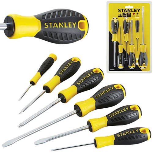 STANLEY STHT0-60208 Zestaw wkrętaków Essential 6szt.