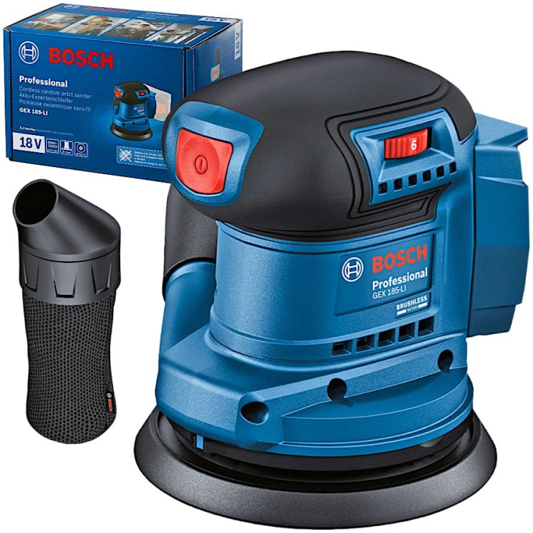 BOSCH 06013A5020 Szlifierka mimośrodowa 18V 125mm GEX 185-LI