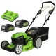 GREENWORKS GD24X2LM46SPK4x Kosiarka 46cm 2x4Ah + ładowarka