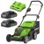 GREENWORKS Kosiarka akumulatorowa 41cm 2x 24V 2.0Ah G24X2LM41K2x