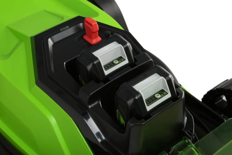 GREENWORKS G24X2LM41K2x Kosiarka akumulatorowa 41cm 2x 24V 2.0Ah