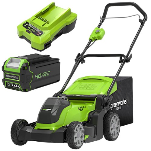 GREENWORKS Kosiarka akumulatorowa 40V 41cm 4.0Ah G40LM41K4