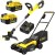 STANLEY V20 Kosiarka do trawy + Podkaszarka żyłkowa + 2x 4.0Ah