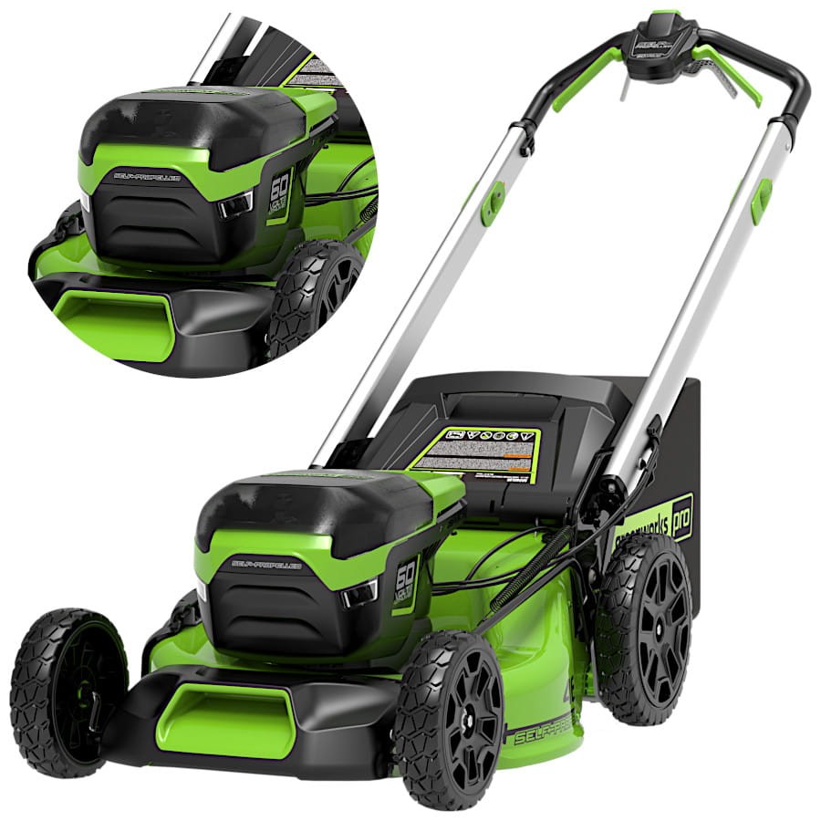 GREENWORKS GD60LM46SP Kosiarka akumulatorowa z napędem 60V 46cm