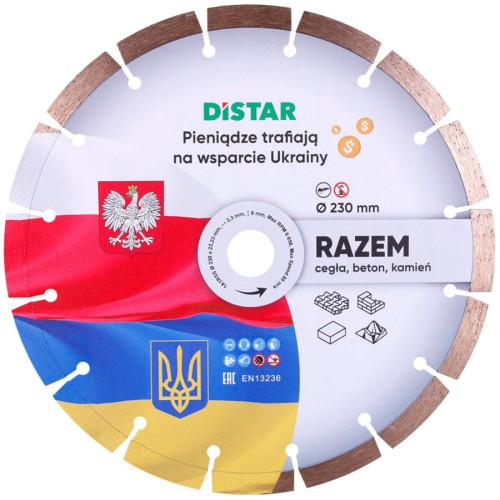 DISTAR 90215080015 Tarcza diamentowa do betonu 230mm