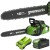 GREENWORKS GD40CS18K4 Pilarka łańcuchowa 40cm 40V 4Ah ładowarka