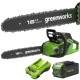 GREENWORKS GD40CS18K4 Pilarka łańcuchowa 40cm 40V 4Ah ładowarka