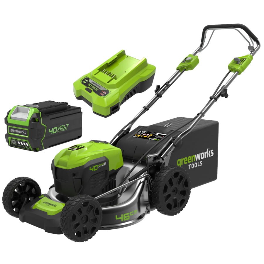 GREENWORKS GD40LM46SPK4 Kosiarka akumulatorowa 40V + akumulator 4.0Ah + ładowarka