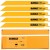 DEWALT Zestaw Brzeszczotów do metalu 5szt. DT2323