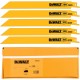 DEWALT Zestaw Brzeszczotów do metalu 5szt. DT2323