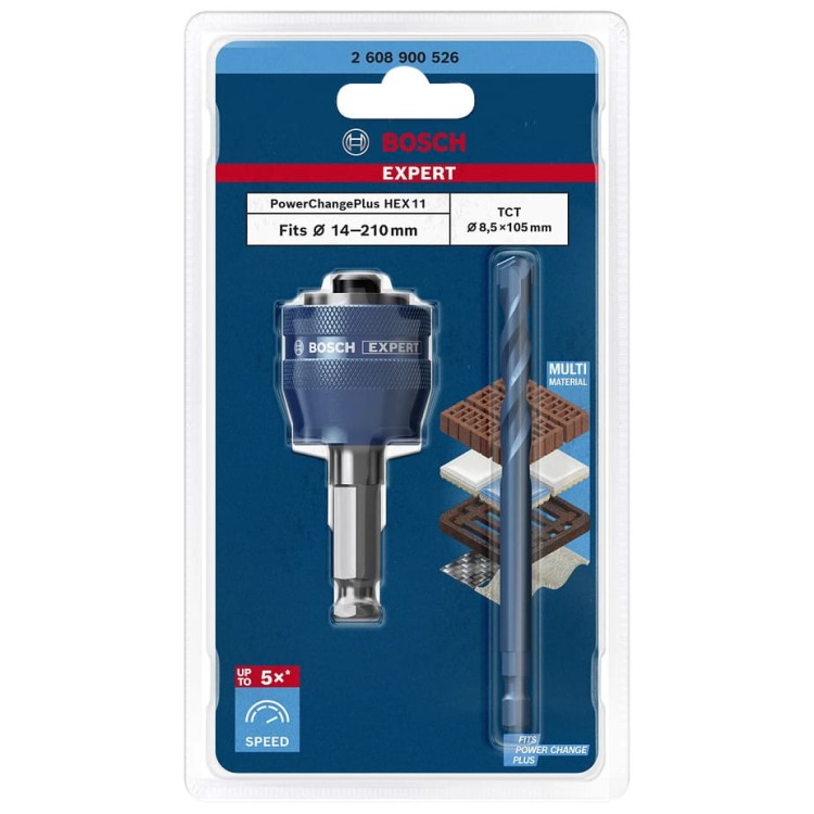 Adapter Expert Power Change Plus z wiertłem 8,5mm do otwornic