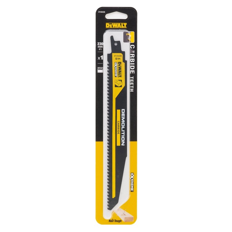 DEWALT Brzeszczot z węglika spiekanego do piły szablastej DT20439
