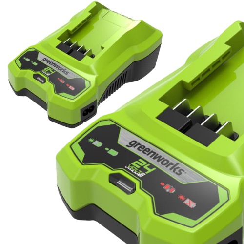 GREENWORKS 24V Ładowarka akumulatorowa II gen G24C