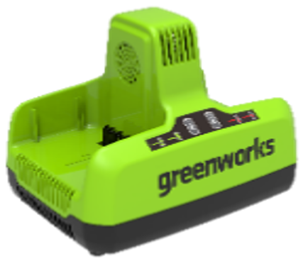 GREENWORKS 60 V ładowarka 6 A dual slot G60x2UC6