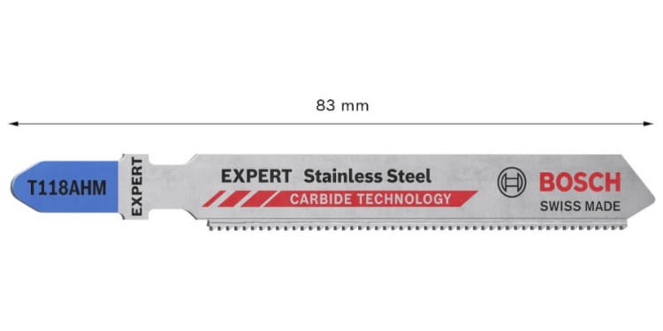 Brzeszczot do wyrzynarek Bosch Expert 'Stainless Steel' T 118 AHM