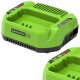 GREENWORKS 60V Ładowarka 2A G60UC