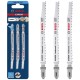 BOSCH Brzeszczoty do wyrzynarek 117mm Expert 'Hardwood 2-side clean' T 308 BF 3szt.