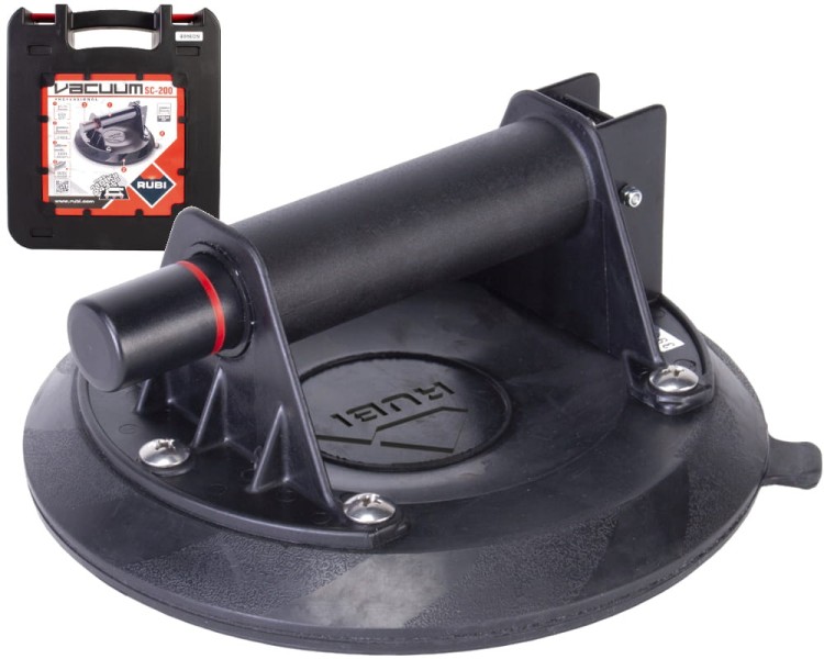 RUBI 18919 przyssawka z pompką do płytek 110kg