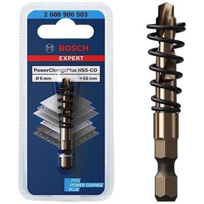 BOSCH Wiertło prowadzące 6 x 55mm HSS-Co do metalu