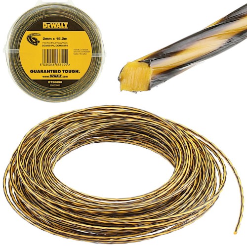 DEWALT DT20650 Żyłka do podkaszarek 2mm x 15.2m