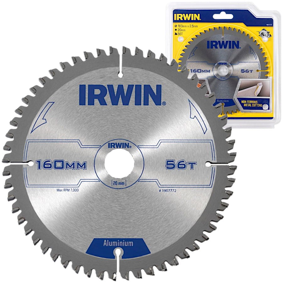 IRWIN Tarcza do aluminium 160 x 20mm 56z 1907772