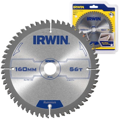 IRWIN Tarcza do aluminium 160 x 20mm 56z 1907772