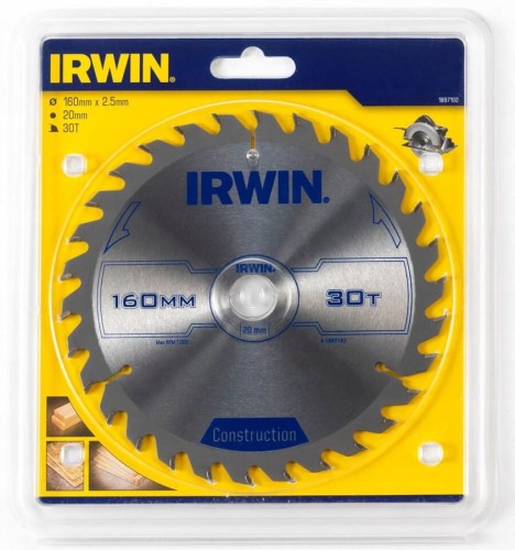 Tarcza pilarska do drewna Irwin 160mm