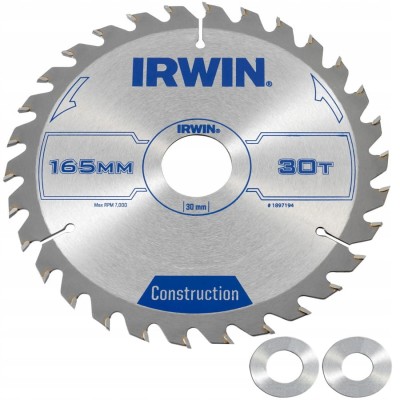 IRWIN 1897194 Tarcza do drewna 165x30mm 30z